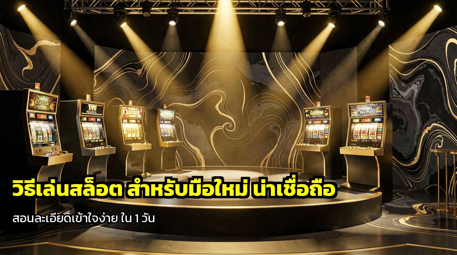 วิธีเล่นสล็อต สำหรับมือใหม่