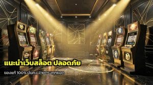 แนะนำเว็บสล็อต ปลอดภัย